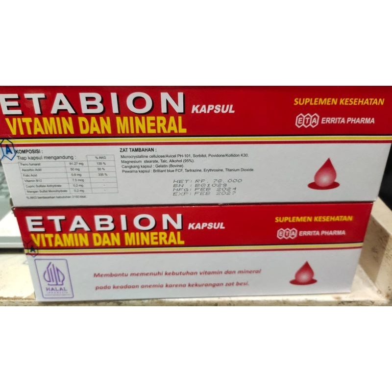 Etabion vitamin dan mineral