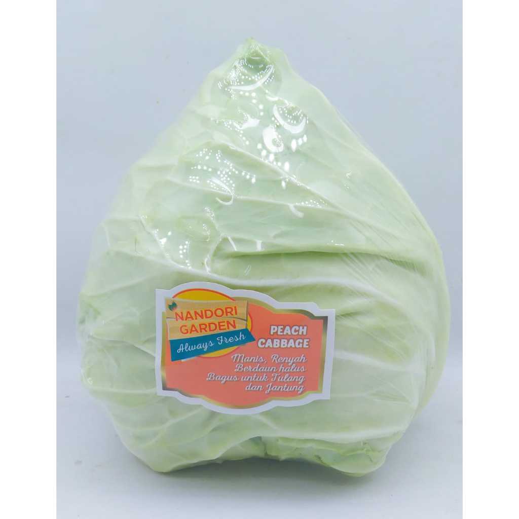 

[VIRAL] Nandori Garden Kol/Kubis Diamond/Peach Cabbage Manis Segar 600gr- 800 gr