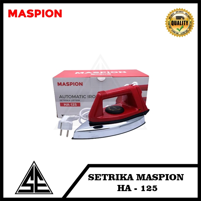 SETRIKA MERK MASPION TIPE HA-125