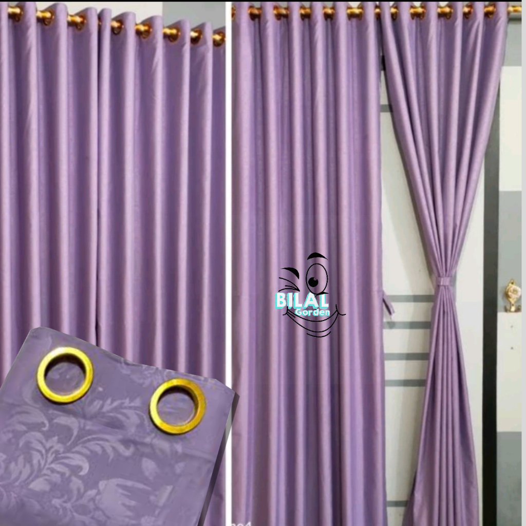 Gorden Embos Smokrim Warna Ungu Lilac 10 Lubang 5 Gelombang