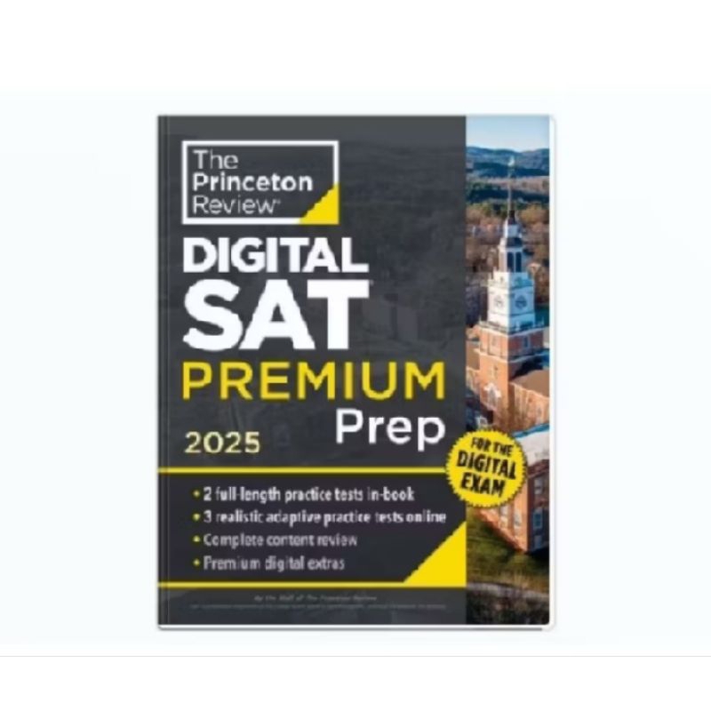 

BUKU THE PRINCETON REVIEW: ( DIGITAL SAT PREMIUM 2025 PREP )