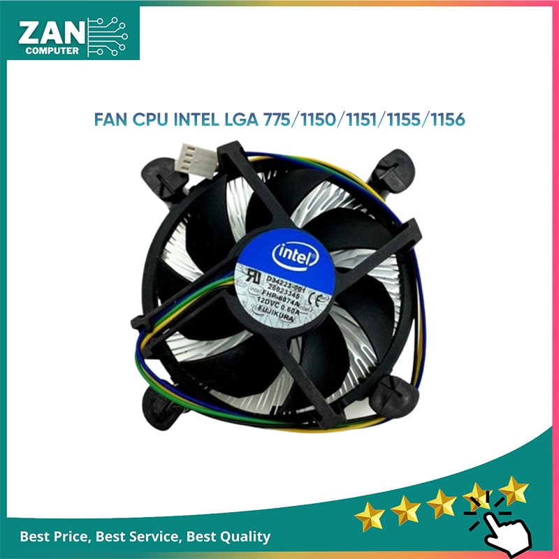 FAN LGA 1150/1151/1155/1156 STD / Prosesor Kipas