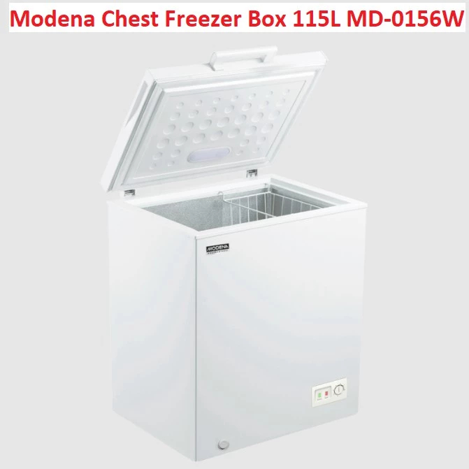 Modena Chest Freezer Box 115 Liter 115W MD-0156W MD 0156W Box Freezer