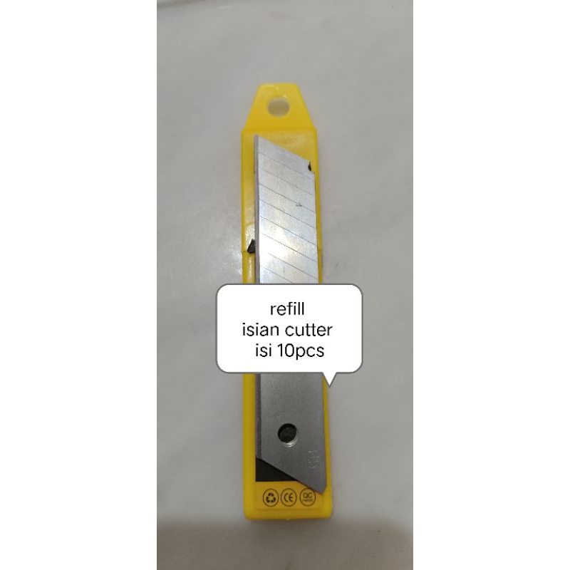 

refill isi cutter besar isi 10pcs