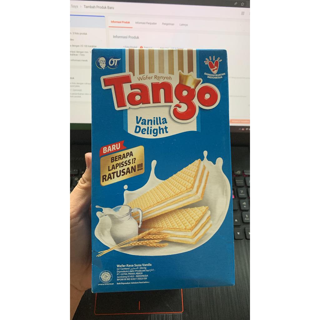 

Tango wafer 1 box isi 20pcs x 5 gr