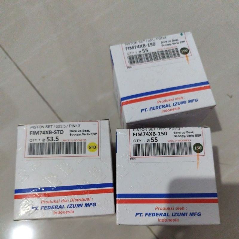 Piston fim bore up beat, scoopy, vario esp