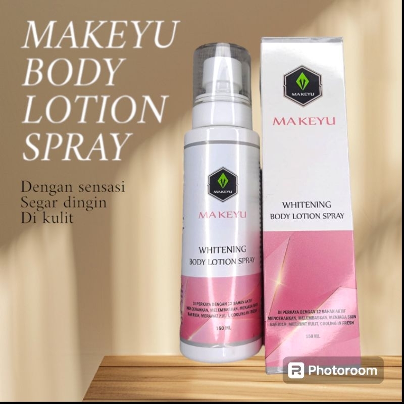 HB Handbody Spray Pemutih kulit Ampuh BPOM Original