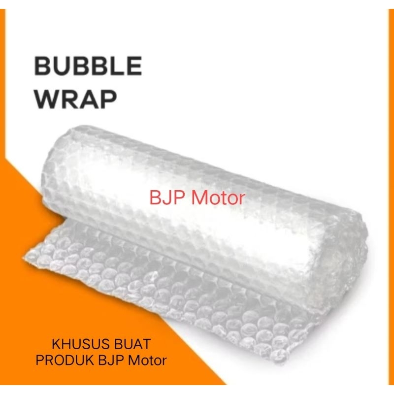 

Bubble Wrap Agar Packing Lebih Aman (Khusus Produk BJP Motor)