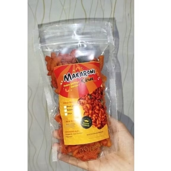 

makaroni pedas daun jeruk 100 gam makaroni bantet daun jeruk