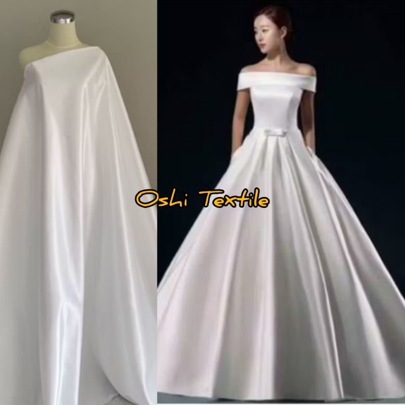 Kain Bridal Polos/Satin Bridal Tebal/Bridal Premium