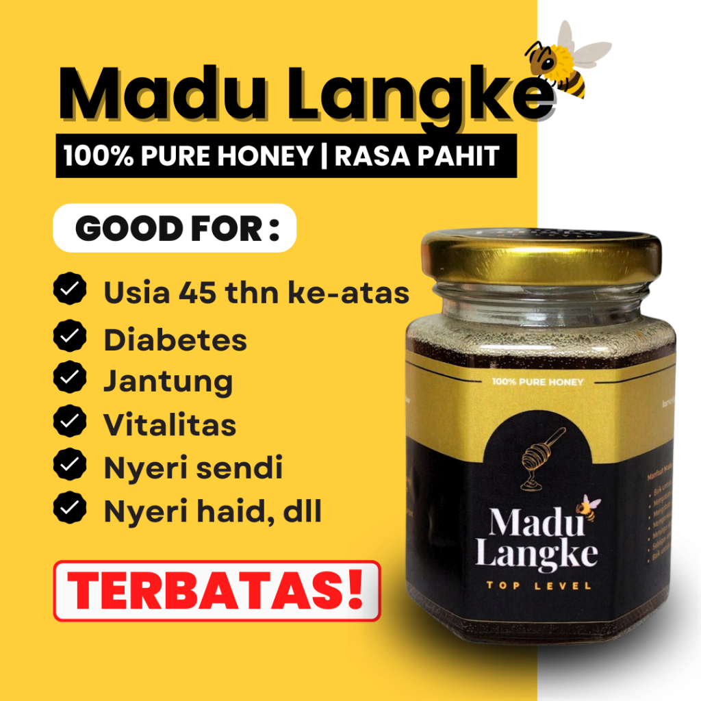 

MADU LANGKE MADU HITAM PAHIT ASLI 100% TANPA CAMPURAN MADU HUTAN ALAMI MADU KESEHATAN