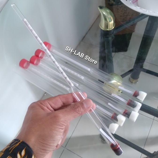 Hydrometer Density BBM Bensin 0.700-0.800 for BBM Gasoline Bensin