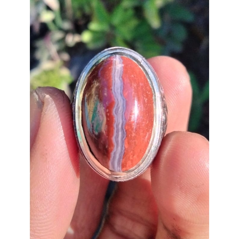 cincin batu akik kendit ati ayam super antik lain pancawarna phyrus dan bacan