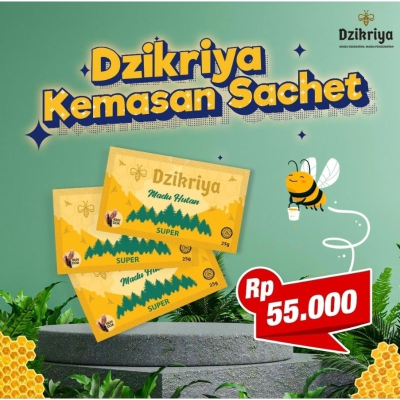 

Madu Sachet Hutan Super Dzikirya