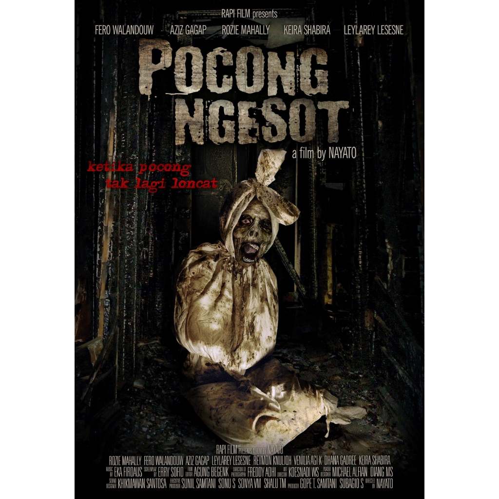 kaset dvd pocong ngesot