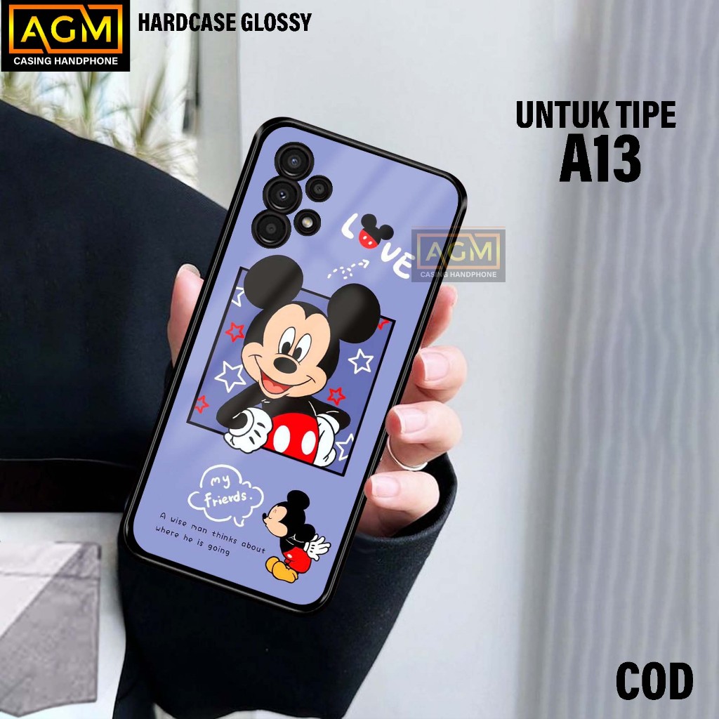 Case Samsung A13 Terbaru Case kilau - New Case Glossy casing Hp Samsung A13 [KartunHK] - AGM Case Ha