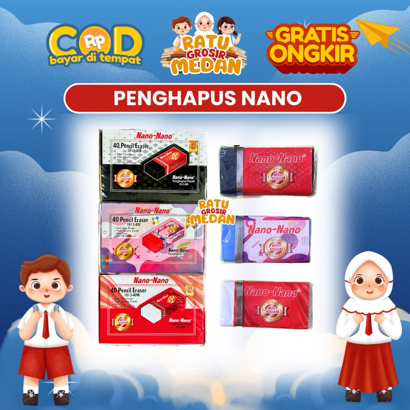 

Penghapus Nano 40 pcs / kotak