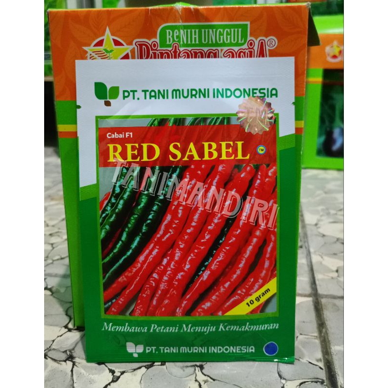 Benih Cabe Keriting Red Sabel isi 10 gram
