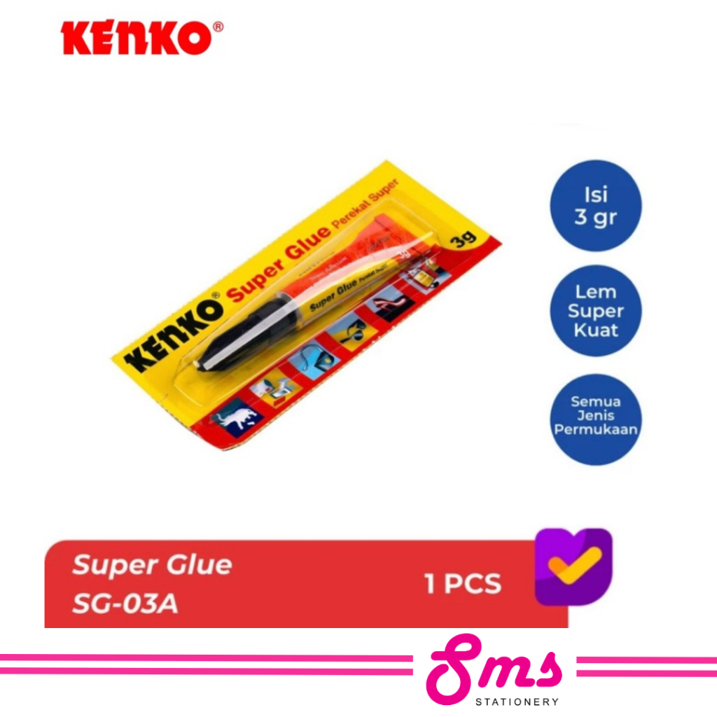 

Kenko Lem Super Glue 3 Gram SG-03A