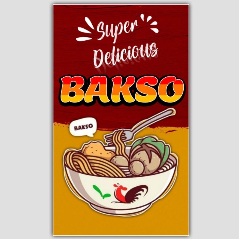 

Stiker Bakso | Stiker Gerobak Jualan