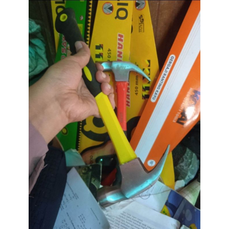 Palu besi/Palu mini/Palu besi baja asli mini/Palu besi baja/Palu besi kecil/Palu besi baja asli mart