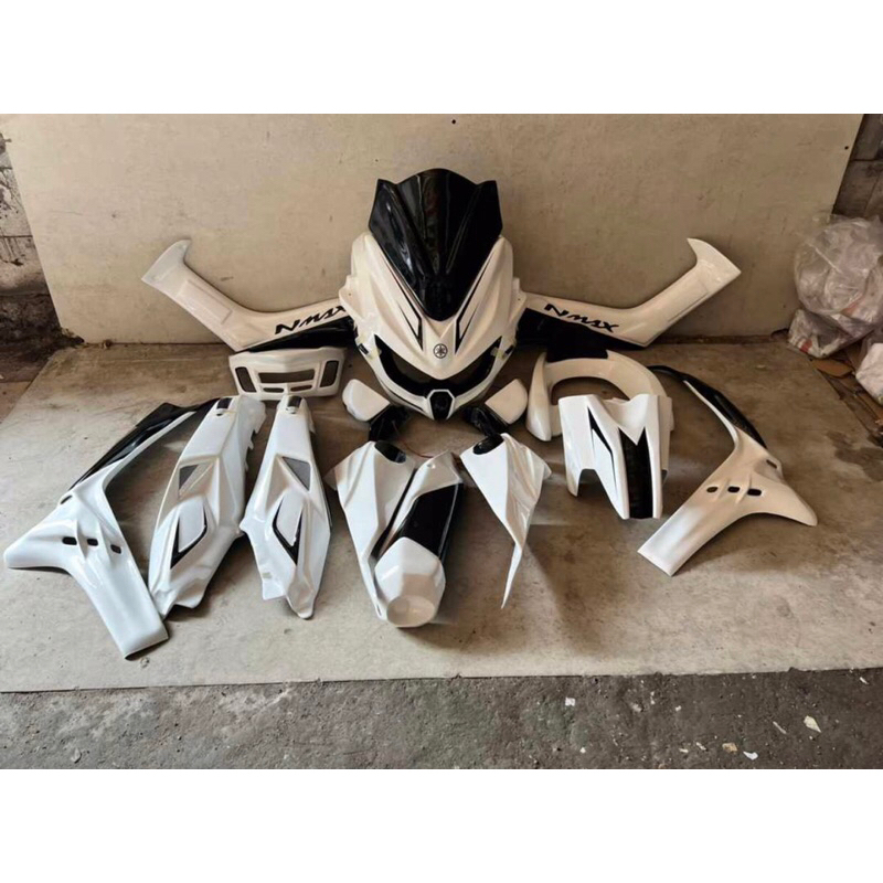Fullbodi Nmax Predator motif Putih hitam utk Nmax old dan Nmax new