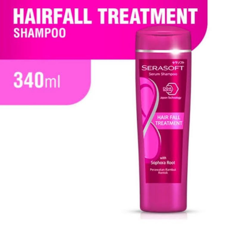 Serasoft Shampoo Perawatan Rambut Rontok 340ml
