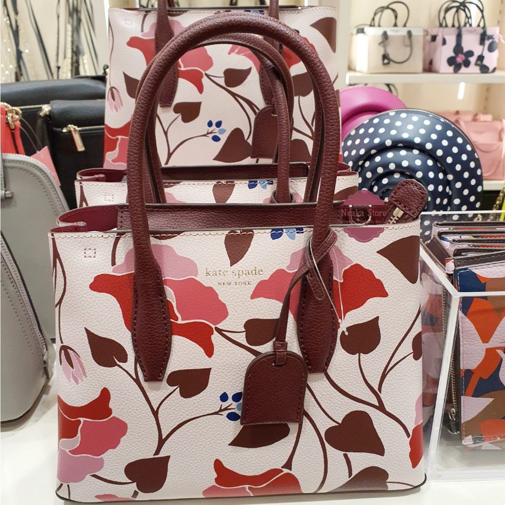 Tas Wanita KS Eva Small zip tote WKRU7011 Nouveau bloom