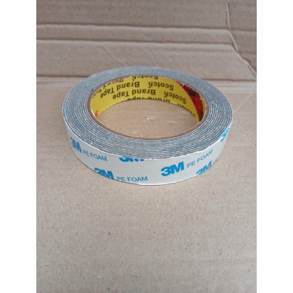 

Double tape Putih 3m PE Foam selotip busa lem solasi double tape