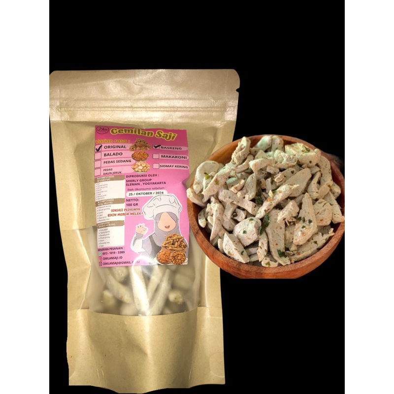 

CEMILAN SAJI BASRENG STIK ORIGINAL 100 GRM