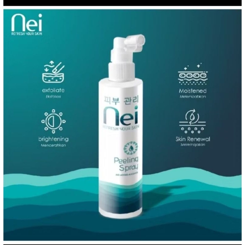 Nei Peeling Spray Penghilang Daki Dan Kulit Mati Original BPOM