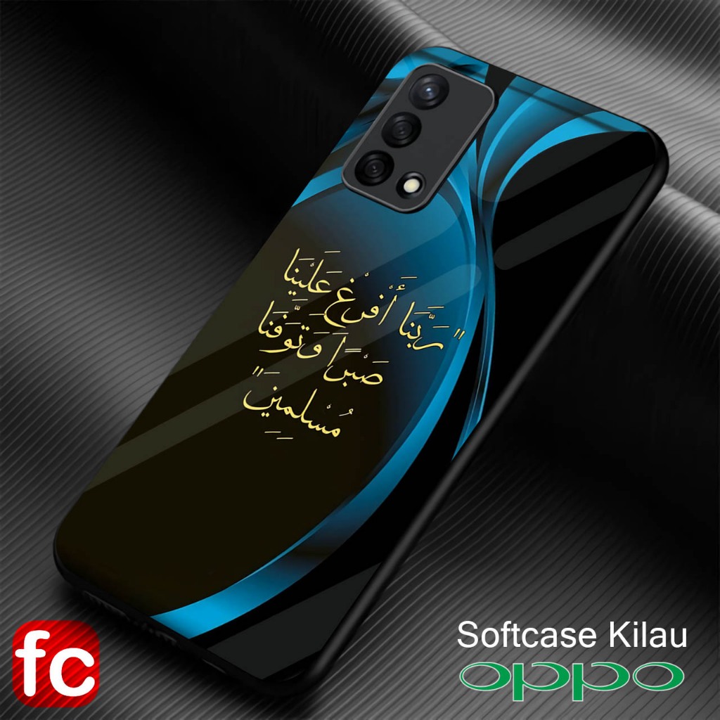 Softcase Kilau Oppo A16 A54 A74 A95 A52 A92 Case Casing Kesing Silikon [FR81] Silicon Pelindung Hp L