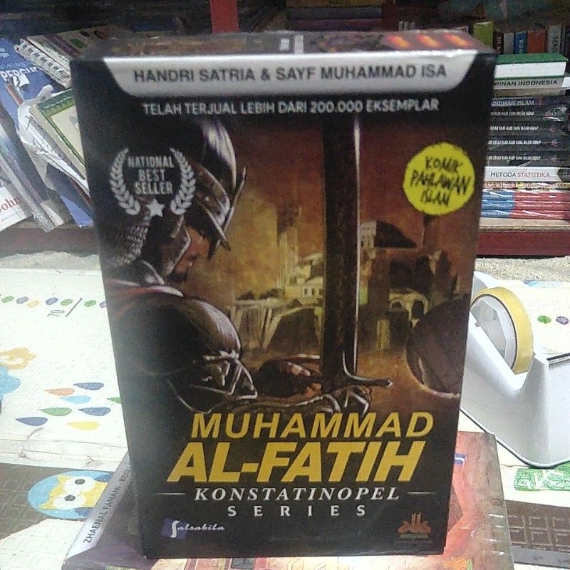original buku paket 3 buku komik pahlawan Islam (Muhammad Al Fatih konstantinopel)