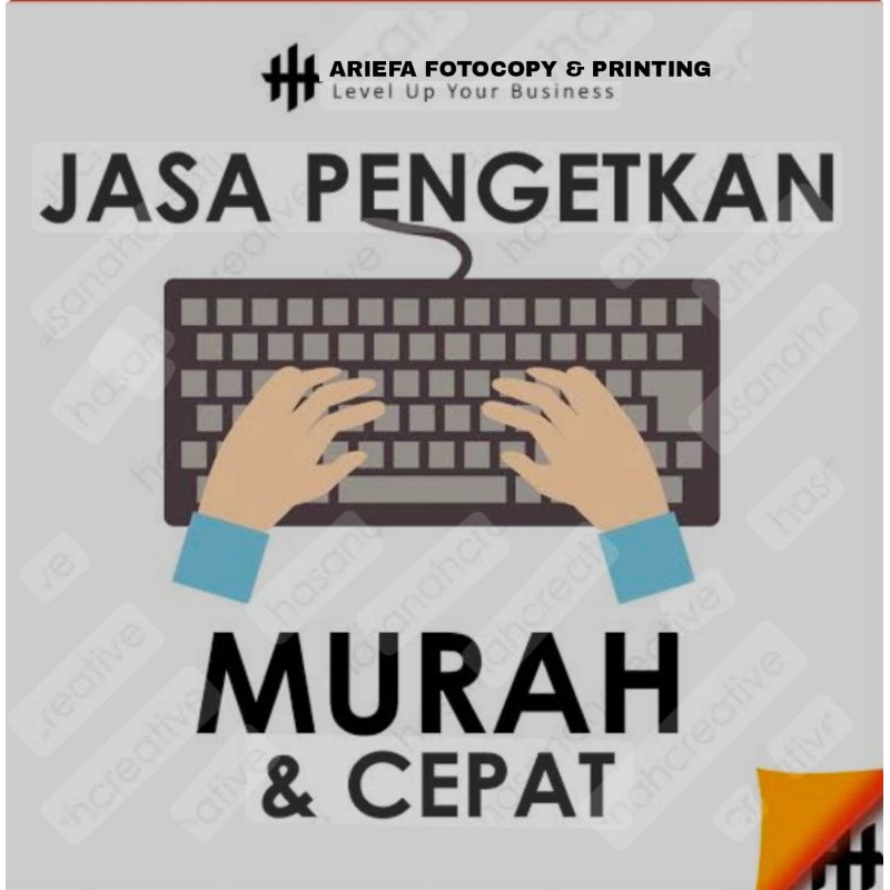 

JASA KETIK FREE PRINT OUT termurah di shoppe