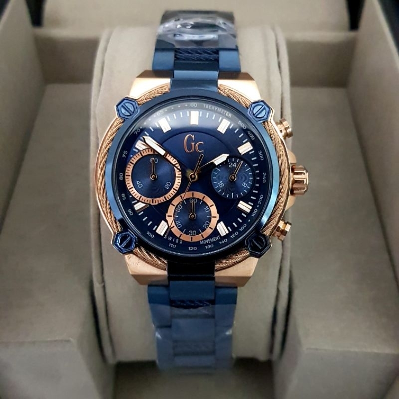 JAM TANGAN GUESS GC Y24003G2 / CABLEHIC WIRE ORIGINAL