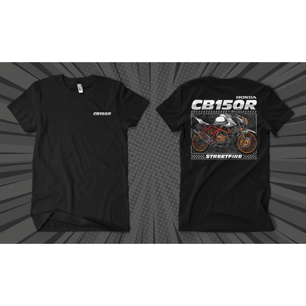 kaos custom motor CBR 150R kaos keren kaos motor kaos touring kaos keren