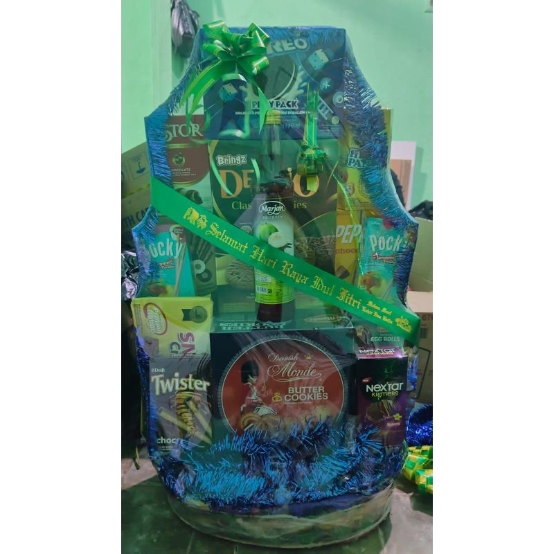

Parcel Snack Lebaran Mewah - Hampers Idul Fitri - Bingkisan Jumbo