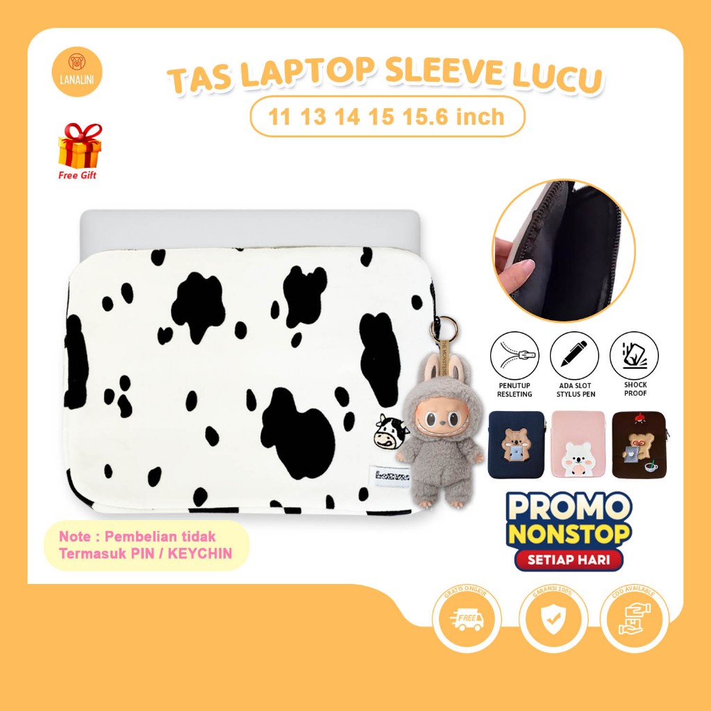 Tas Laptop Huawei Matebook D 14 D14 Sleeve Pouch Soft Case Portable Bag Cover Tablet iPad Leptop Uni