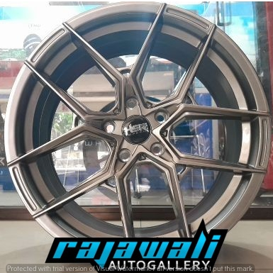 VELG MOBIL HONDA CIVIC ACCORD CRV RING 18 TIPE WURZBURG 2 HSR MODEL RACING LOOK