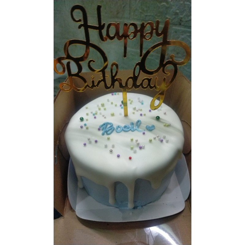 

CAKE MINI D12cm Bisa custom gambar