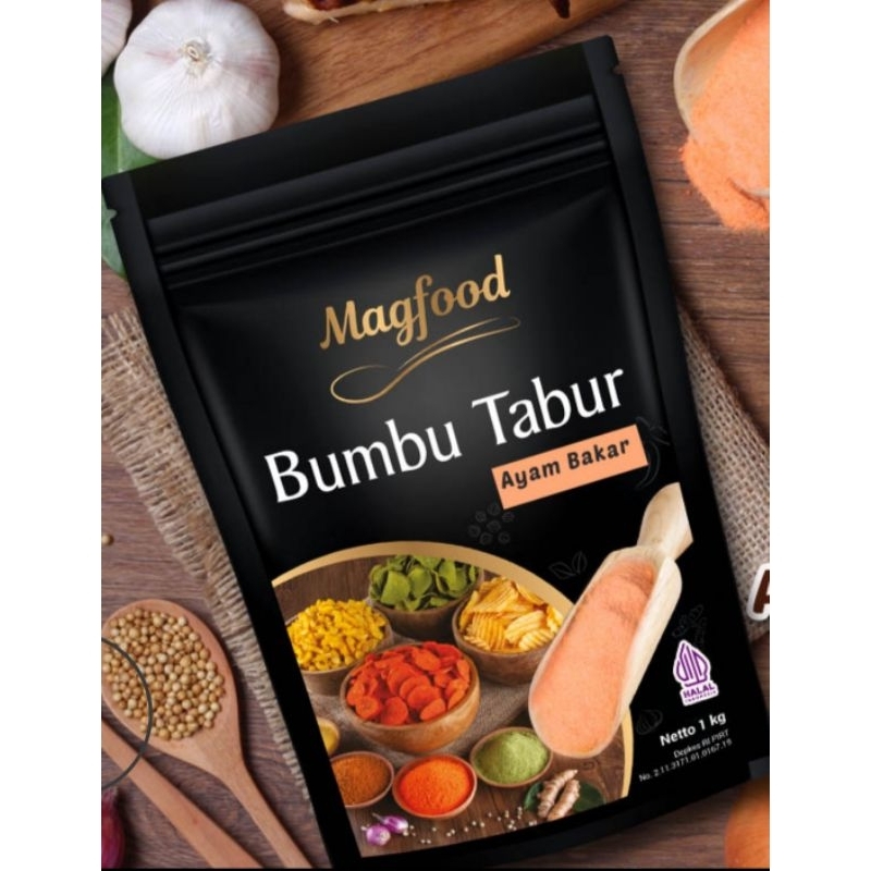 

Magfood Bumbu Tabur Ayam Bakar 100gr, 500gr, 1000gr (gratis ongkir)