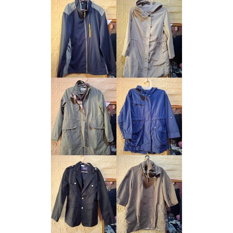 Jaket Parasut Hoodie Wanita / Jaket Indoor / Jaket Outdoor / Cocok udara dingin / Tebal