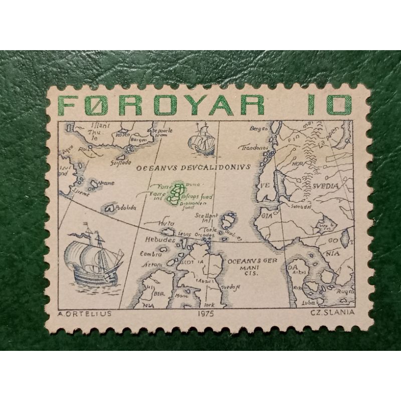

Prangko Faroe Island Peta 1673 Tahun 1975 UN USED