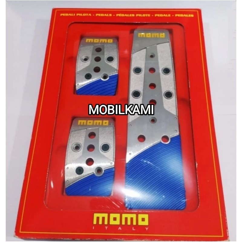 Pedal MOMO Stealth Basic Blue Made In Italy BMW Mercedes Benz