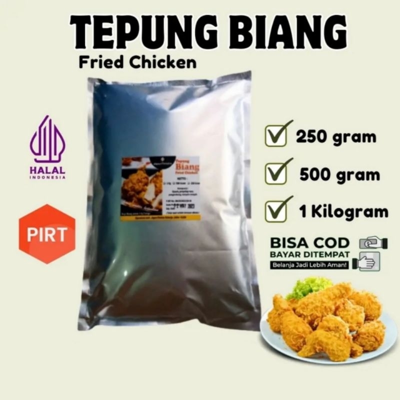 

TEPUNG BIANG FRIED CHICKEN 250G