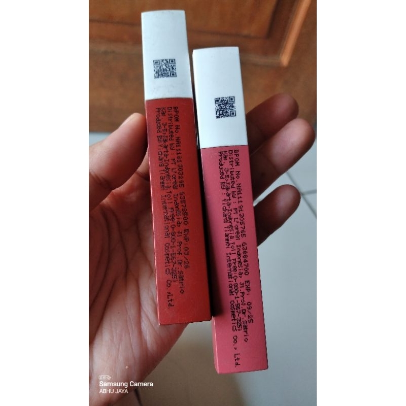 Maybelline superstay matte ink original shade 170 / 117