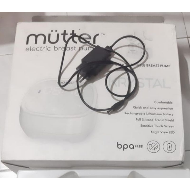 Pompa ASI Mutter Krystal (PRELOVED Pribadi)