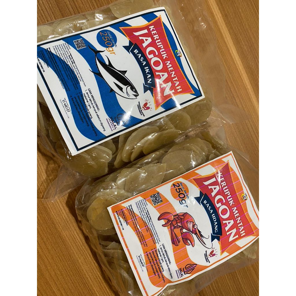 

Kerupuk Mentah Ikan dan Udang