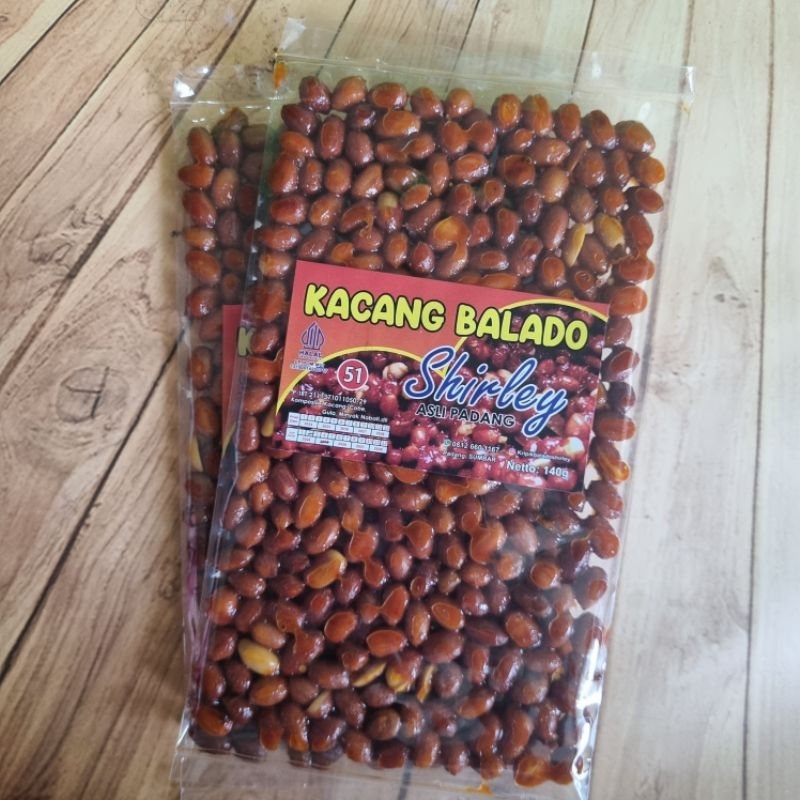 

Kacang Balado Shirley Asli Padang Oleh-Oleh Khas Padang