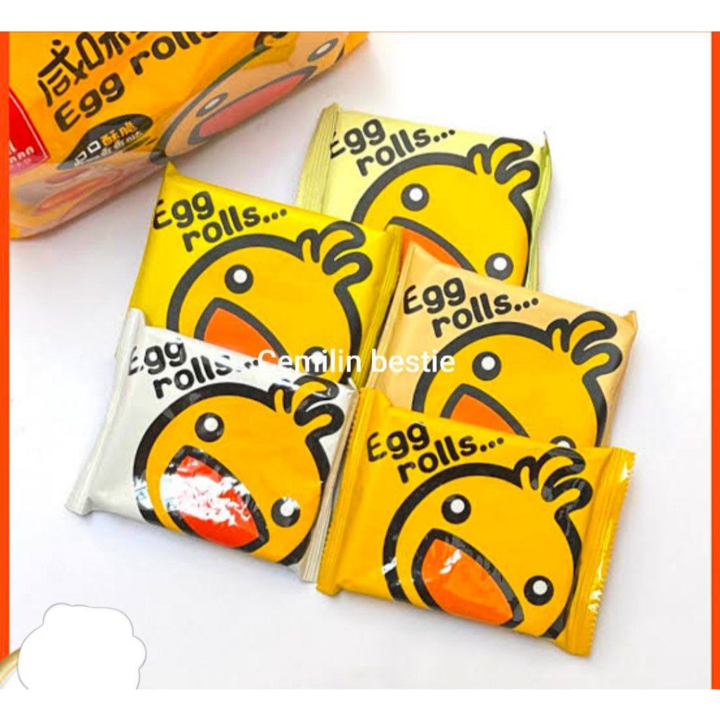 

Cemilan Makanan Ringan Semprong Egg Roll Ecer